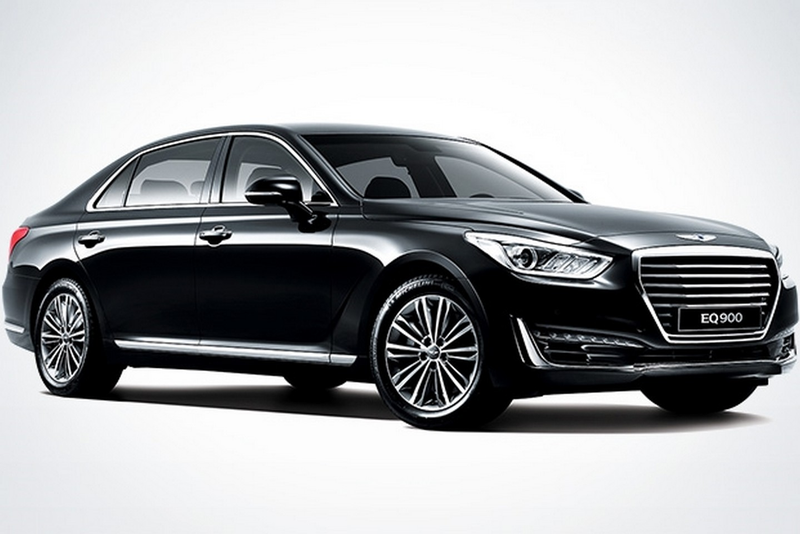 Illustration for article titled Hyundai Revealed a Kia K900 and Called it "Genesis"